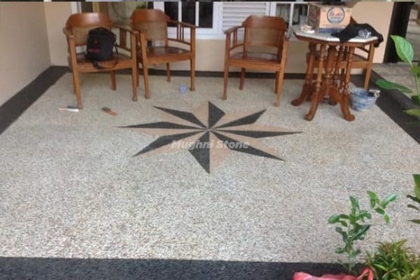 carport motif bintang