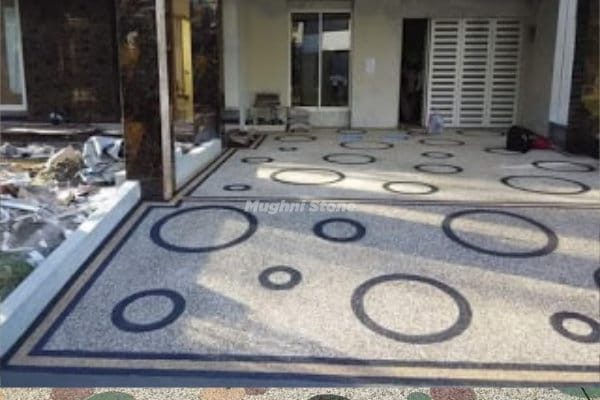 carport motif polkadot
