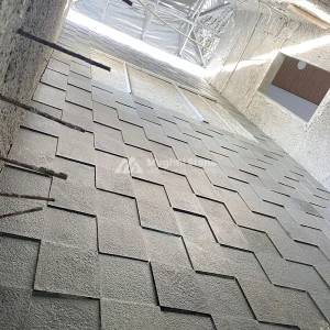 batu andesit dinding void