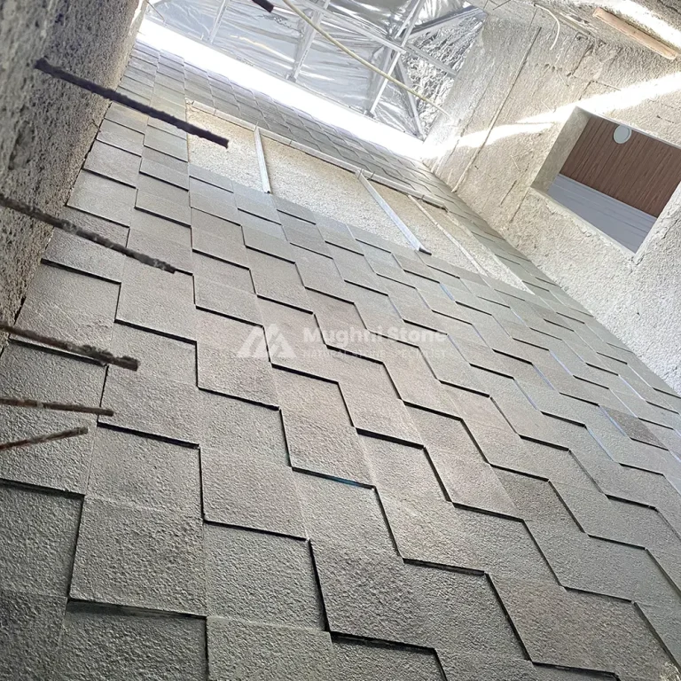 batu andesit dinding void