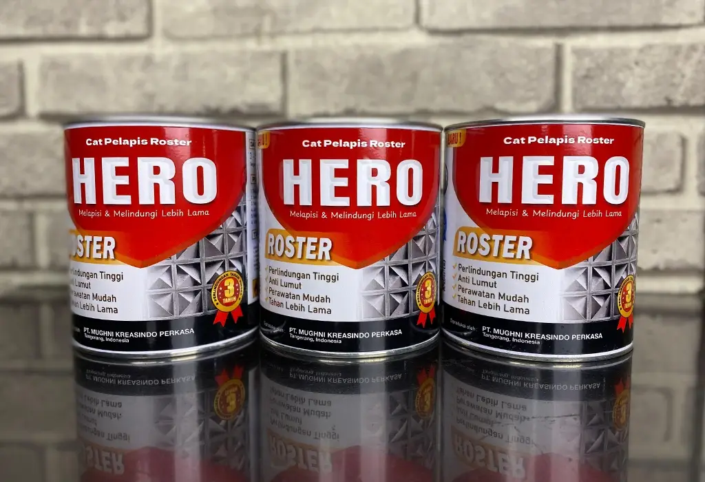 coating roster beton