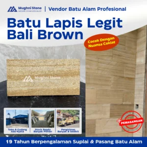 batu alam bali brown