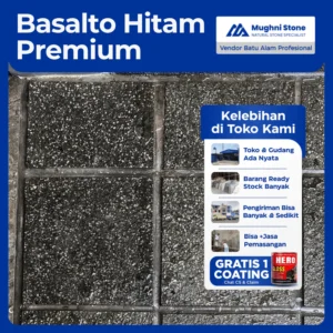 batu basalto hitam