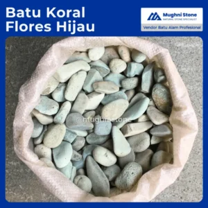 batu koral flores hijau