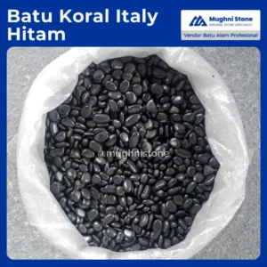 batu koral italy hitam