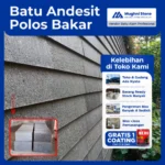 jual batu alam andesit polos bakar mughni stone 1