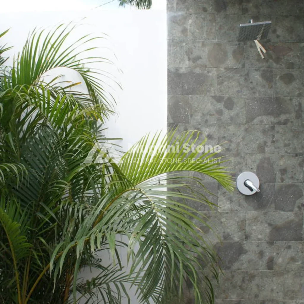 jual batu alam bali green