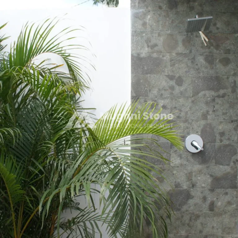 jual batu alam bali green