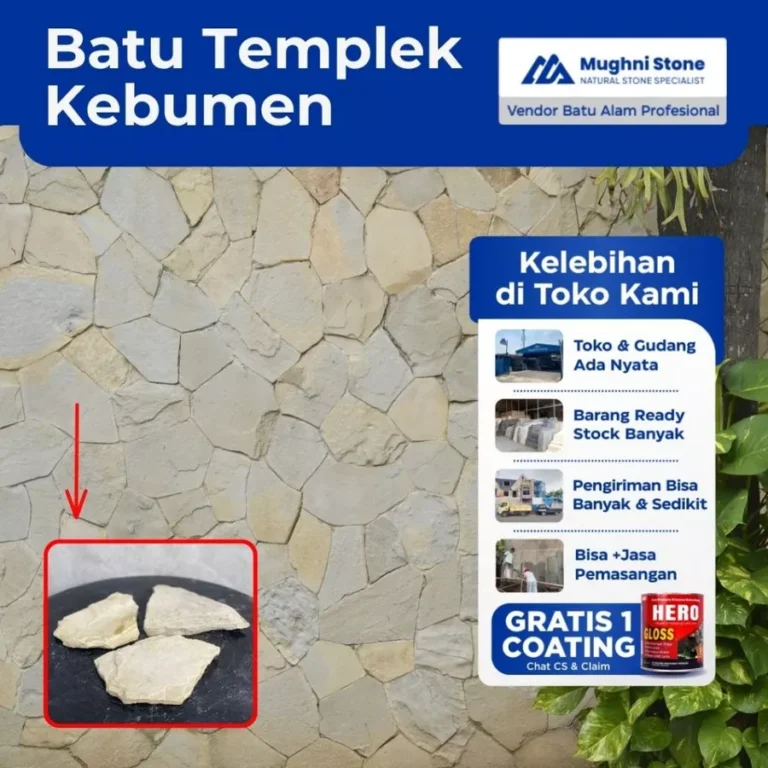 jual batu alam kebumen mughni stone