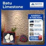 jual batu alam limestone mughni stone