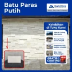 jual batu alam paras jogja putih mughni stone