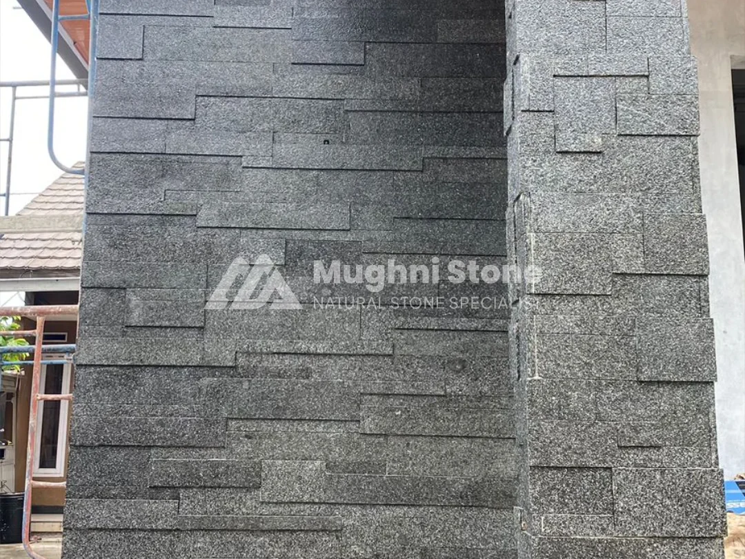 jual batu alam basalto hitam