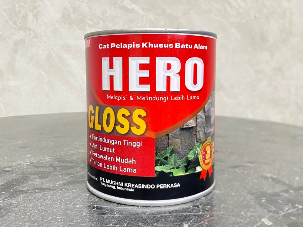 hero coating batu alam gloss
