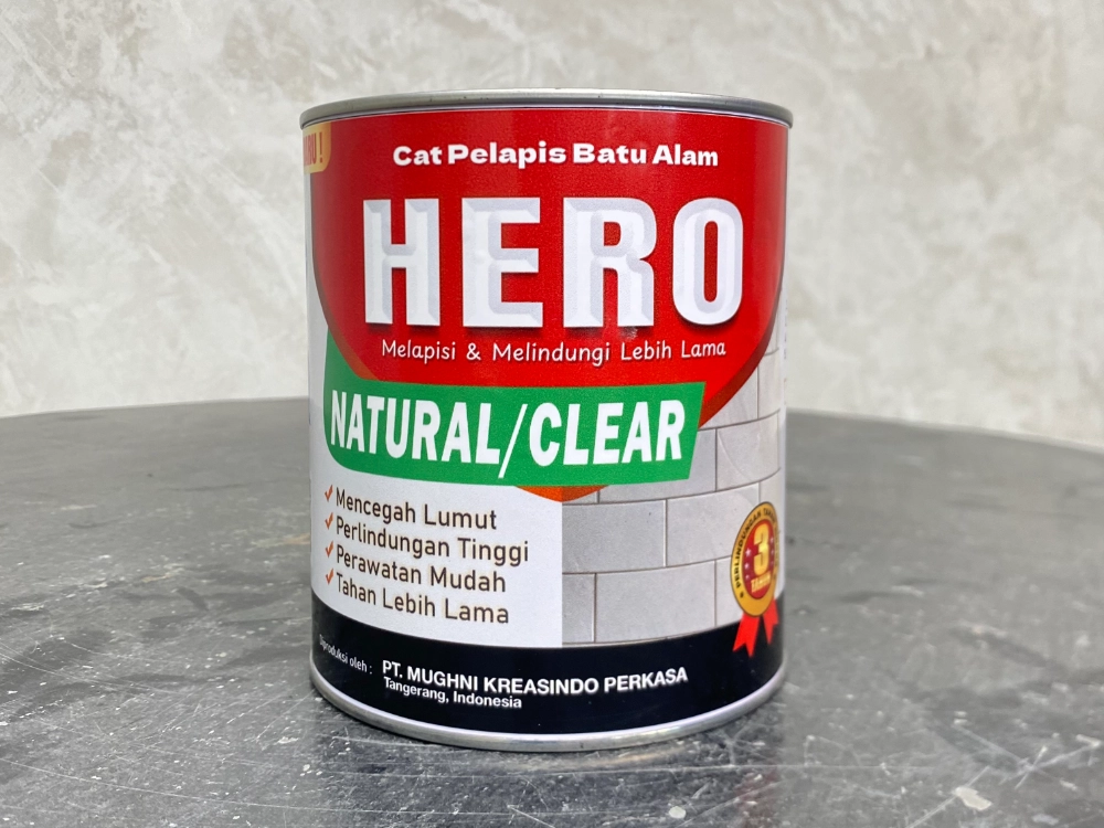 hero coating batu alam natural