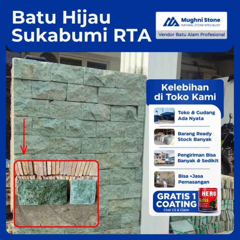 jual batu alam sukabumi hijau rta