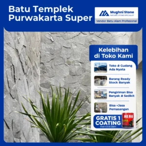 jual batu templek purwakarta super