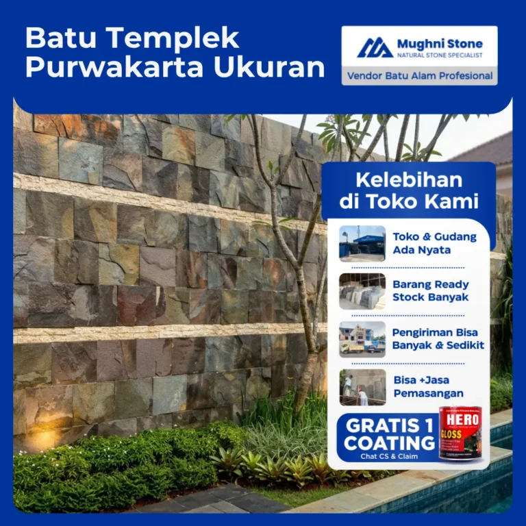 jual batu templek purwakarta ukuran
