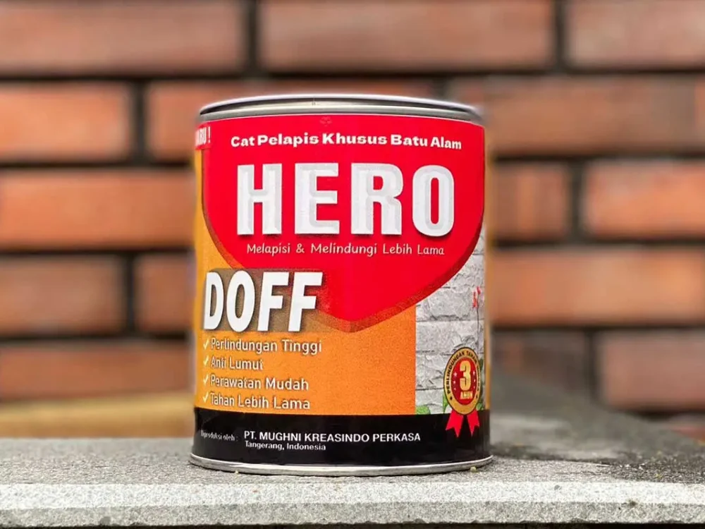 hero coating batu alam