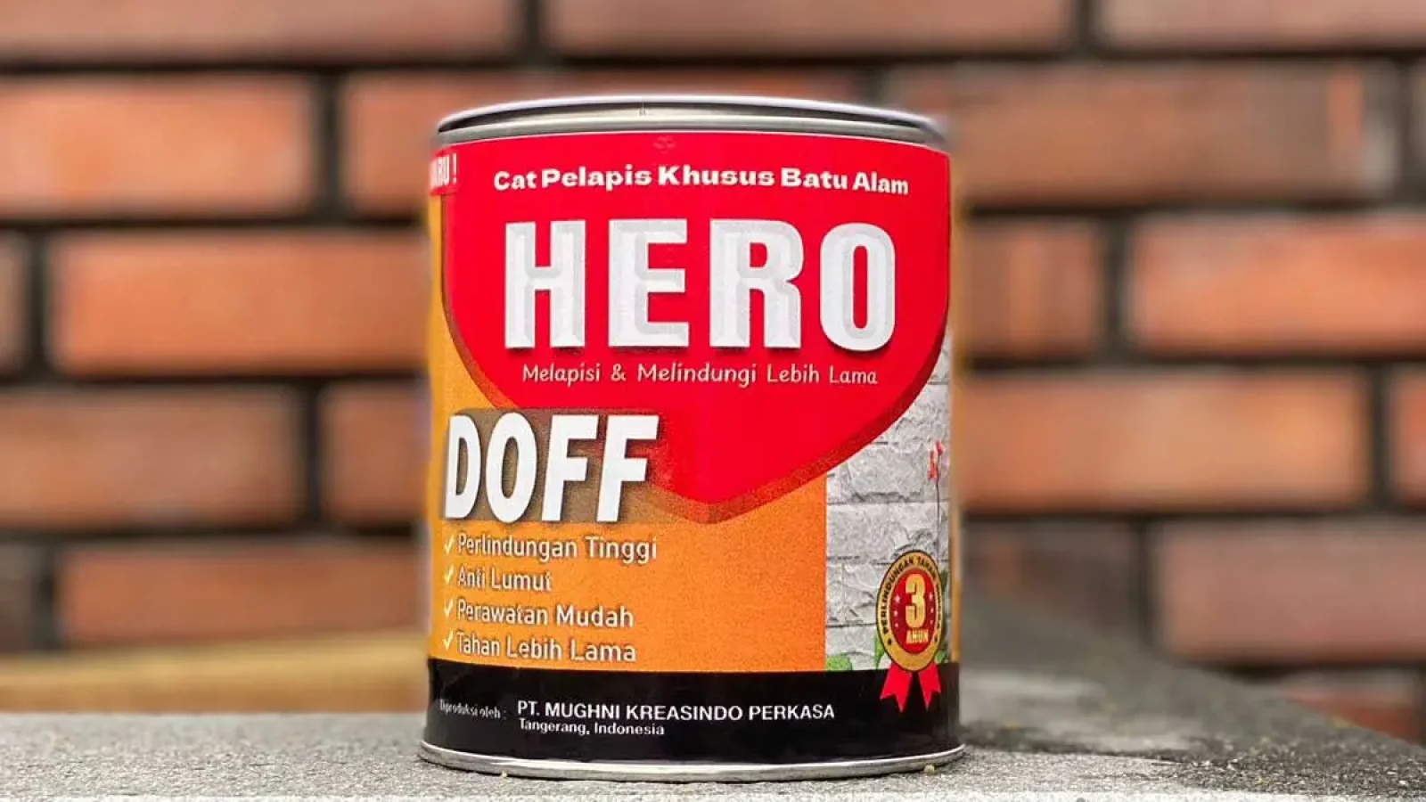 hero coating batu alam
