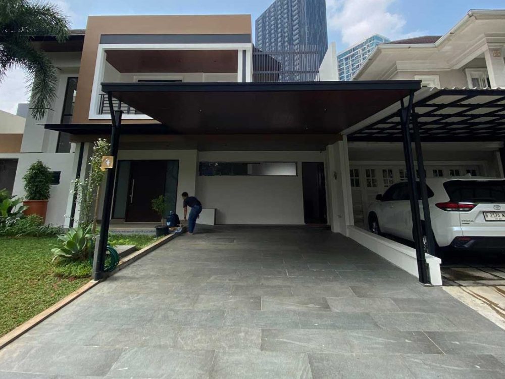 carport batu andesit lebar