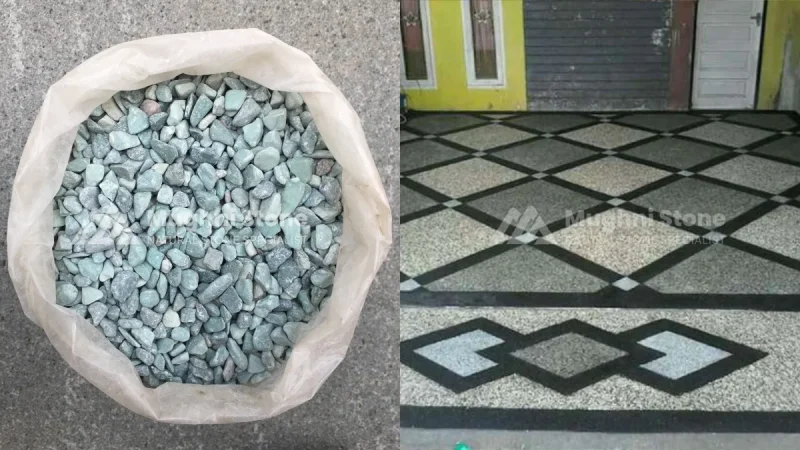 batu koral italy hijau