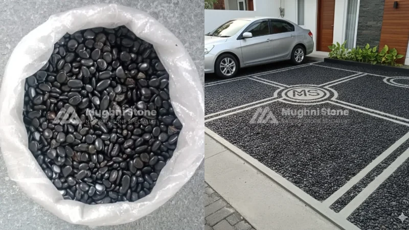 batu koral italy hitam