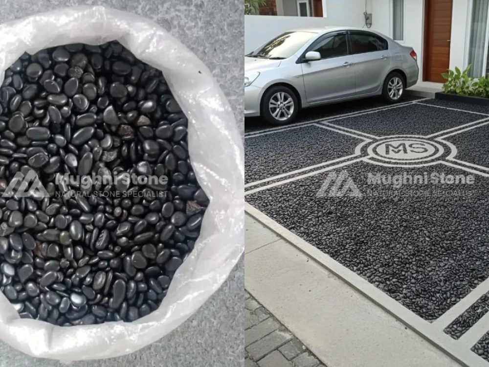 batu koral italy hitam