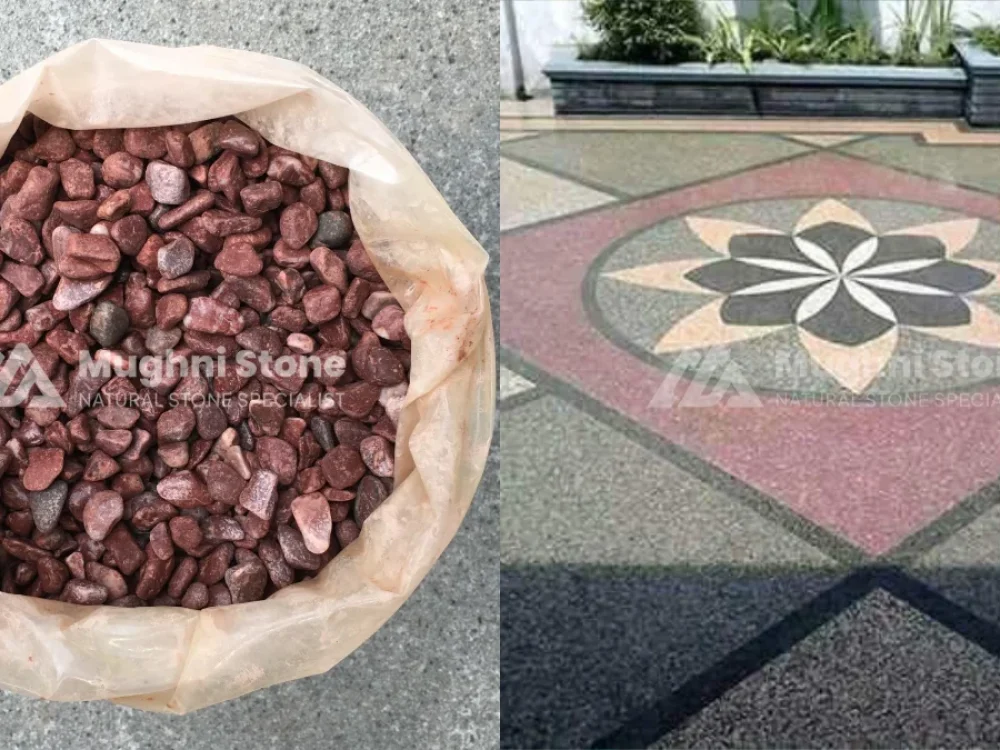 batu koral italy merah