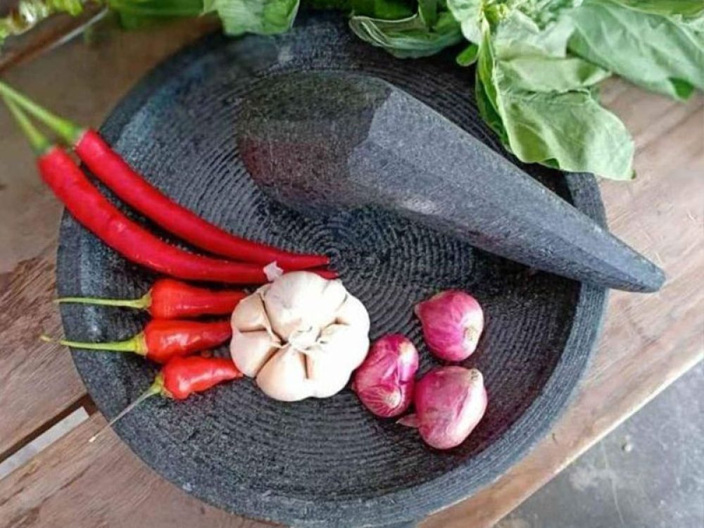 cobek batu alam