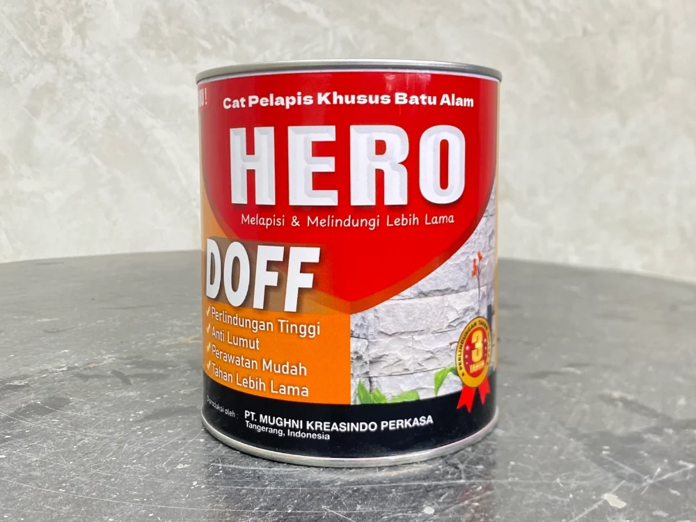 hero coating batu alam doff