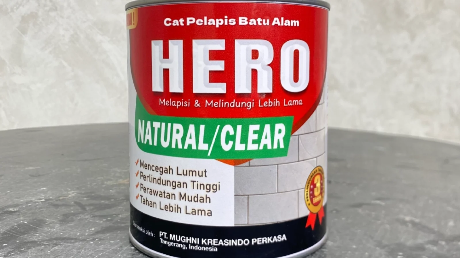 hero coating batu alam natural