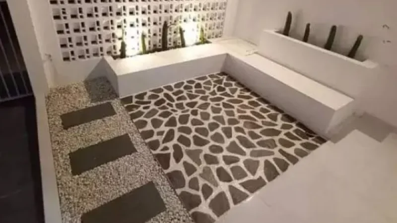 batu alam lantai