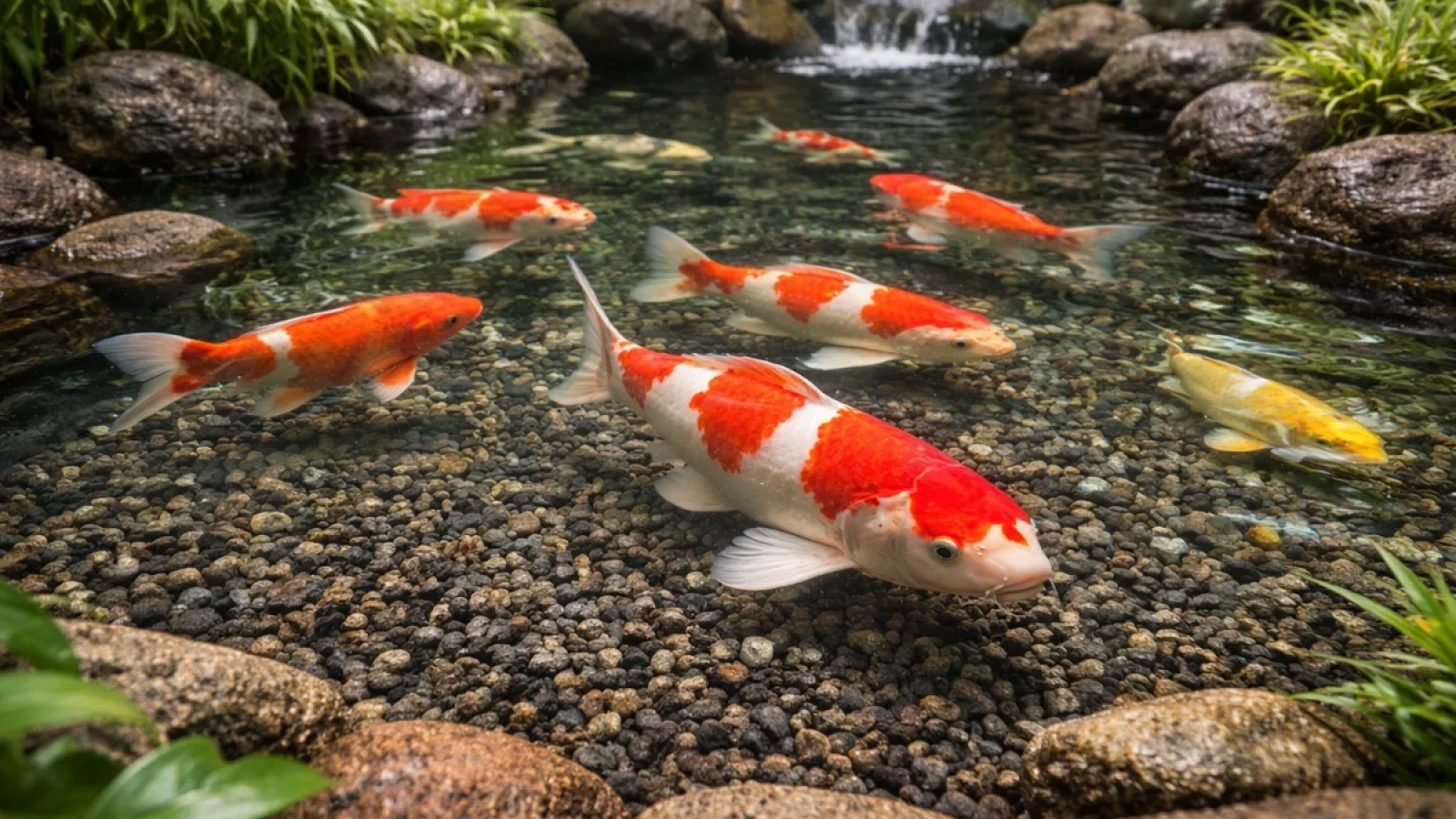 pasir malang untuk kolam ikan koi